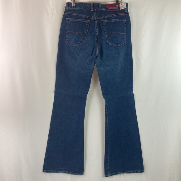 Lucky Brand Denim - Lucky Brand Dungarees Good Treasures Reverse Tie Die Blue Jeans. Size 12/31.